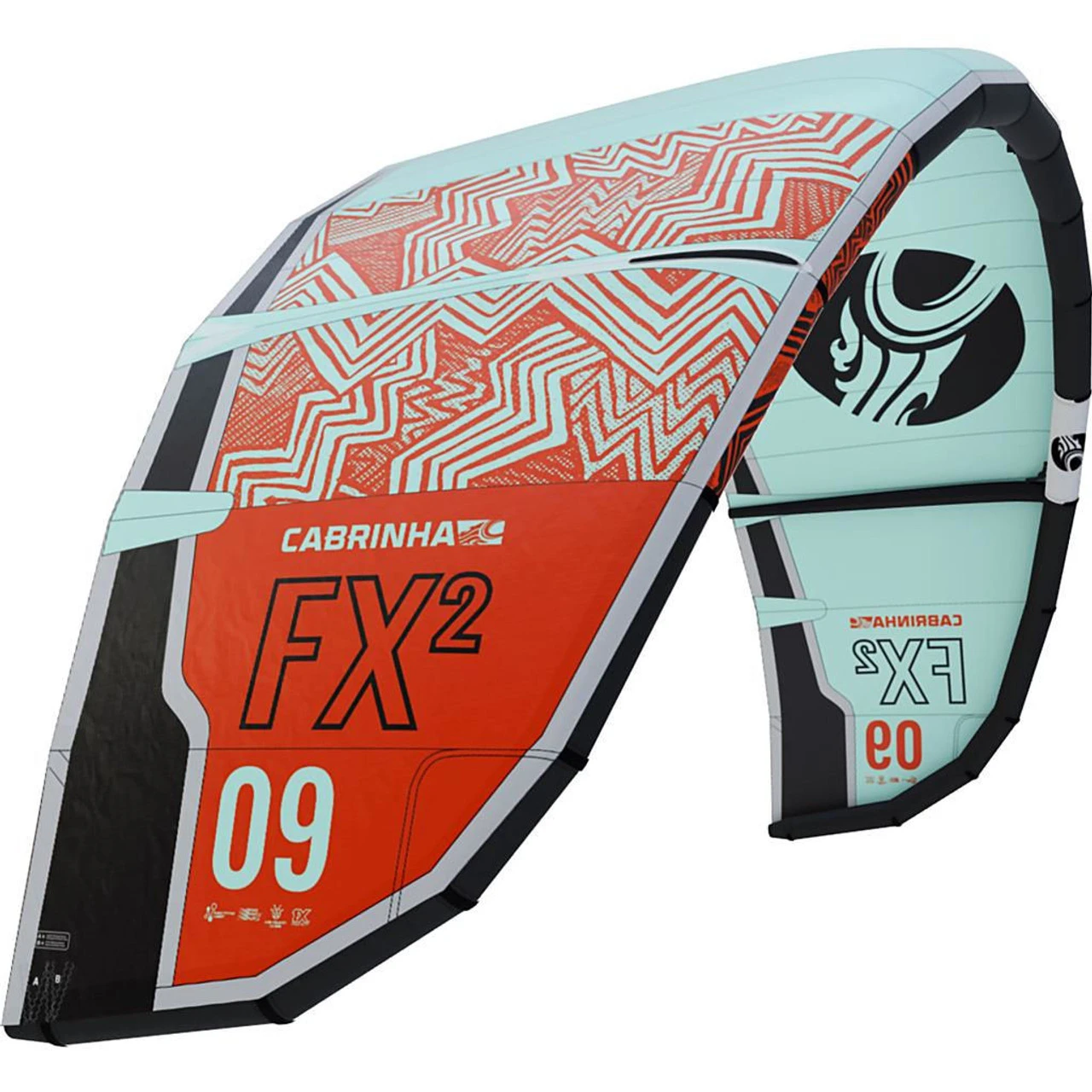 2022 Cabrinha 02 FX2 Kiteboarding Kite - Image 3