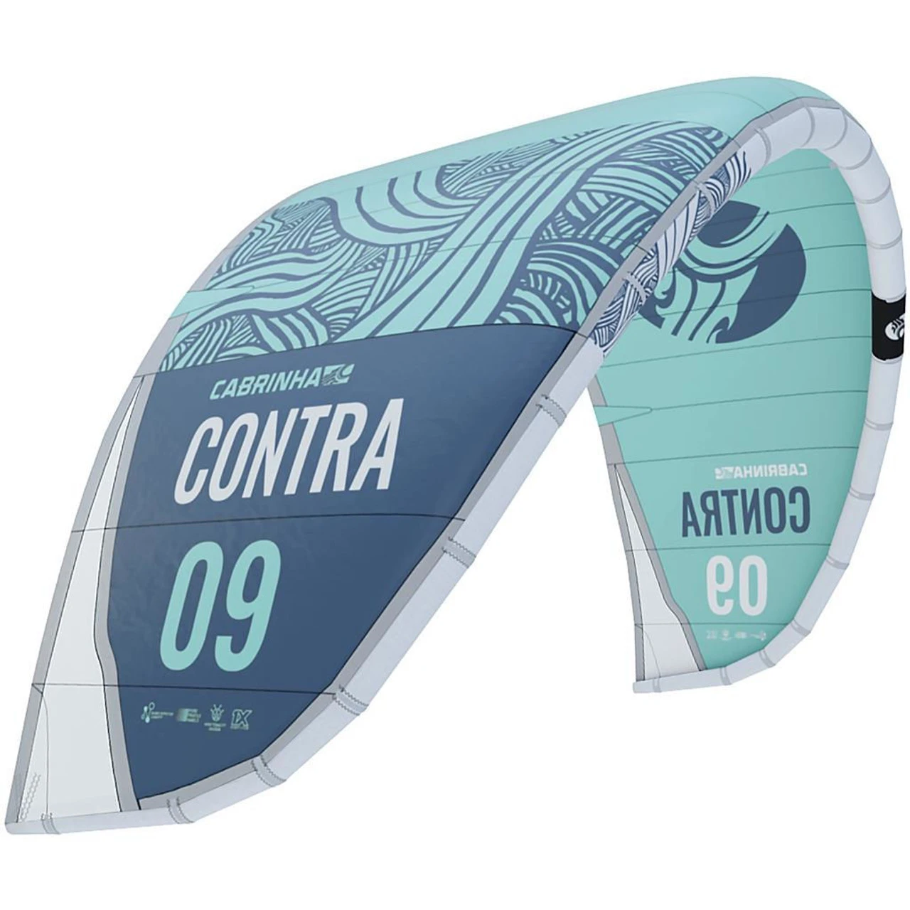2022 Cabrinha 02 Contra 1S Kiteboarding Kite - Image 5
