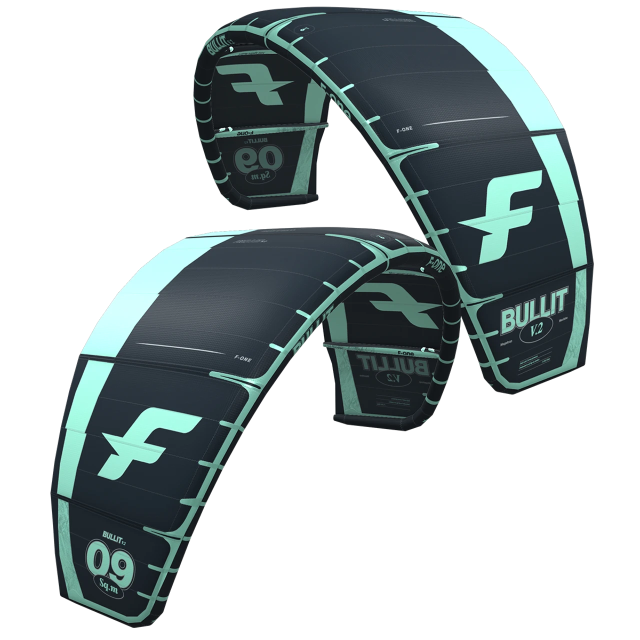 2023 F-One Bullit V2 Kiteboarding Kite - Image 2