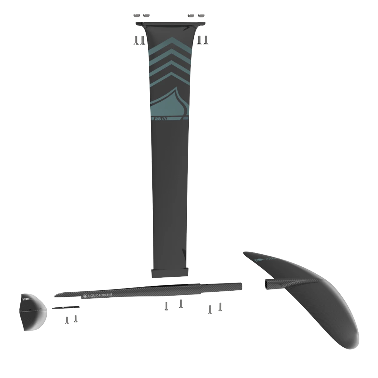 Liquid Force Carbon Glider HA 115 Foil Set - Image 3