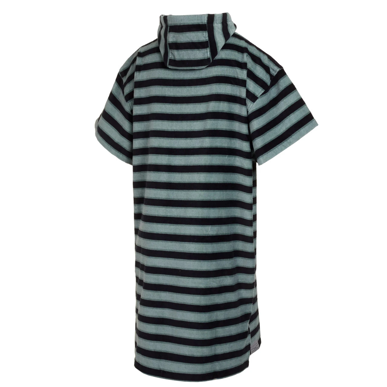 2022 Mystic Poncho Velours AOP - Grey/Blue - Image 2