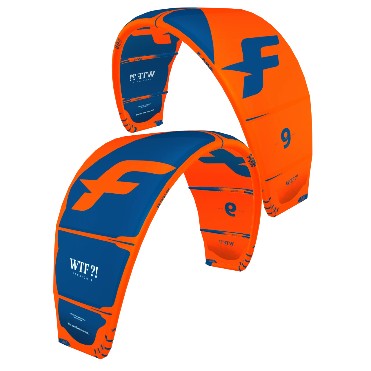 2023 F-One WTF!? V2 Kiteboarding Kite - Image 3